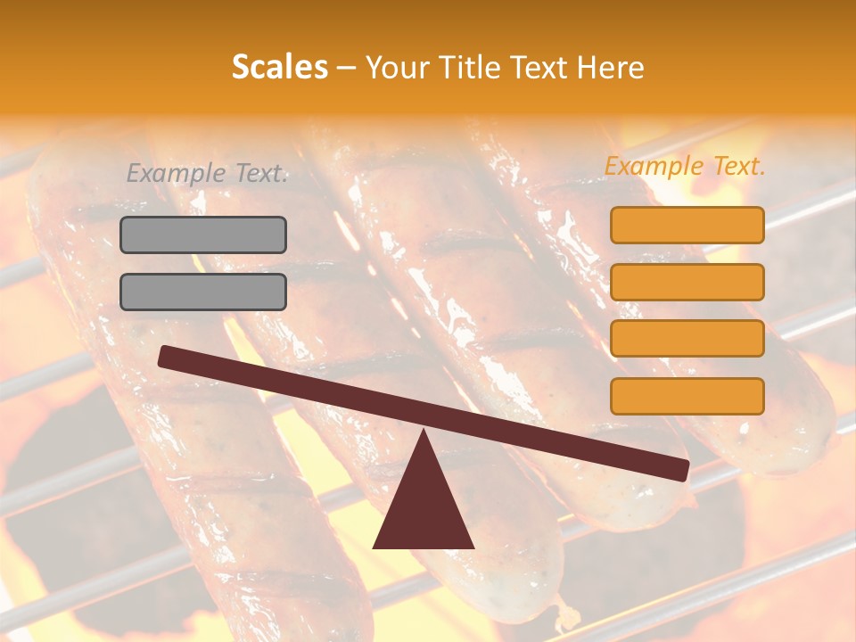Charcoal Heat Outdoor PowerPoint Template