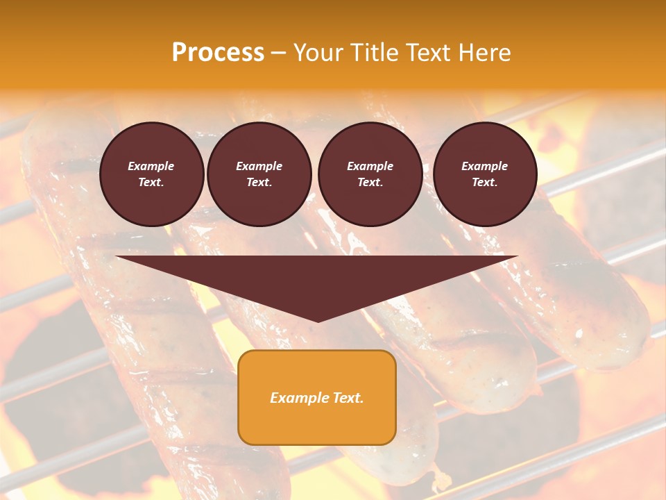 Charcoal Heat Outdoor PowerPoint Template