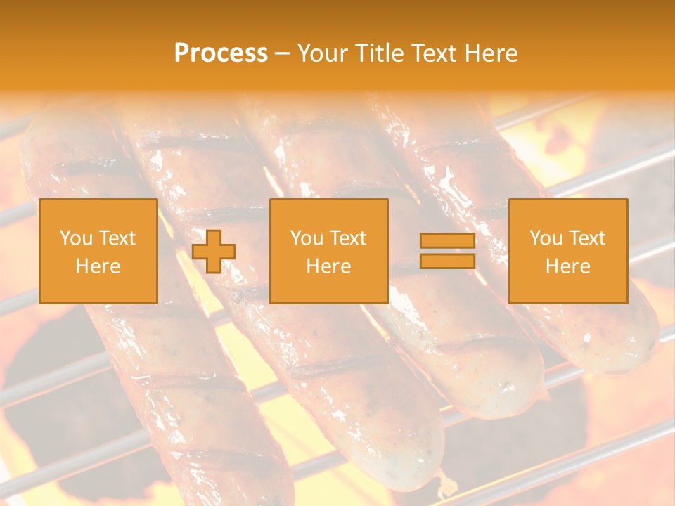 Charcoal Heat Outdoor PowerPoint Template