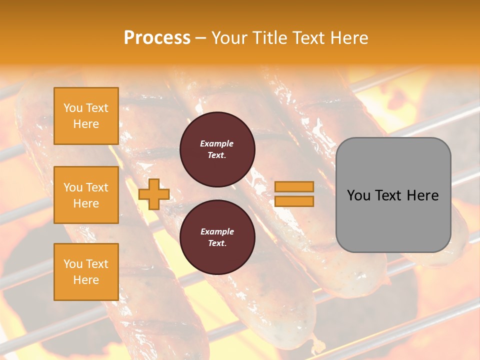 Charcoal Heat Outdoor PowerPoint Template