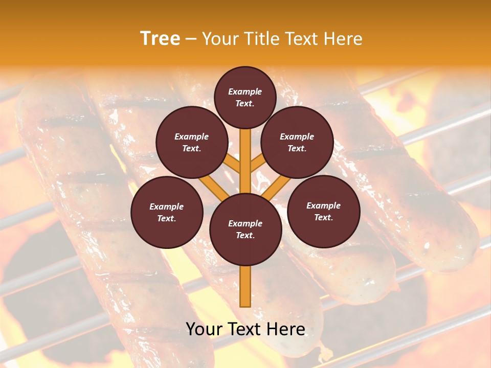 Charcoal Heat Outdoor PowerPoint Template