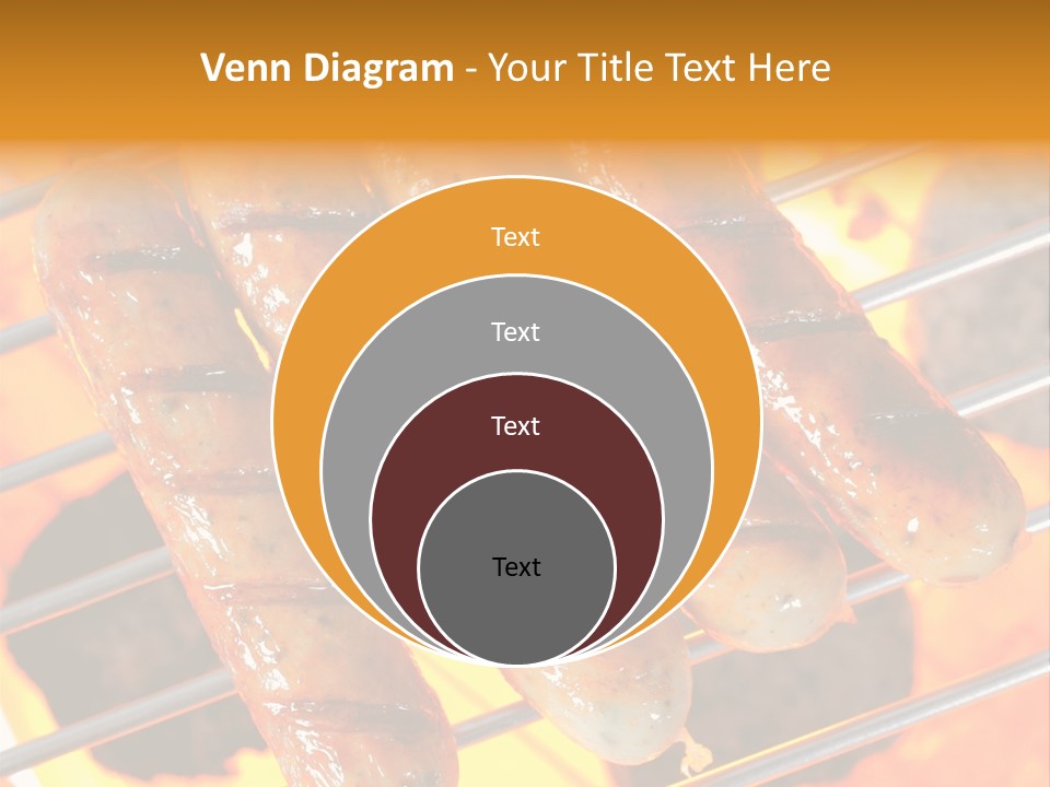 Charcoal Heat Outdoor PowerPoint Template
