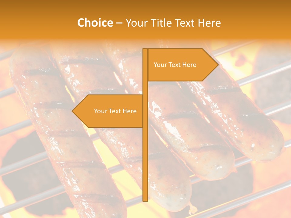 Charcoal Heat Outdoor PowerPoint Template