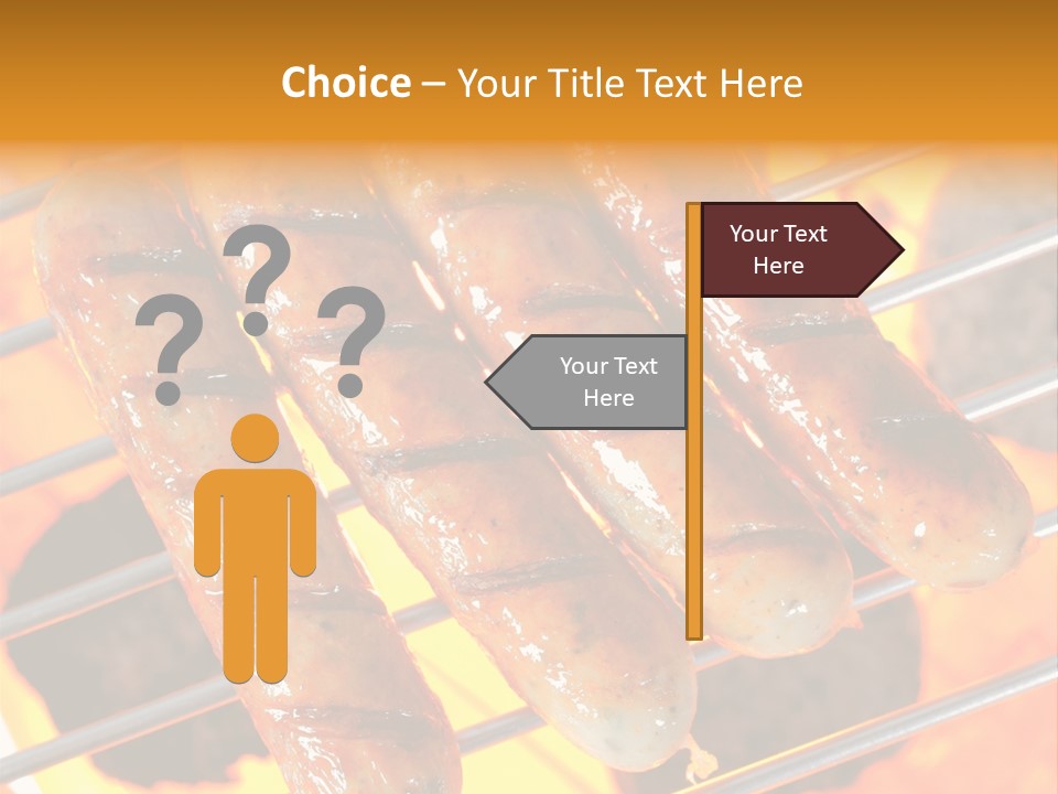 Charcoal Heat Outdoor PowerPoint Template