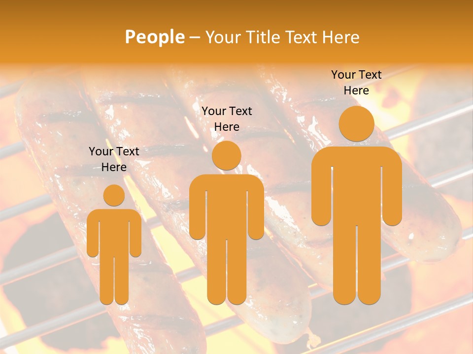 Charcoal Heat Outdoor PowerPoint Template