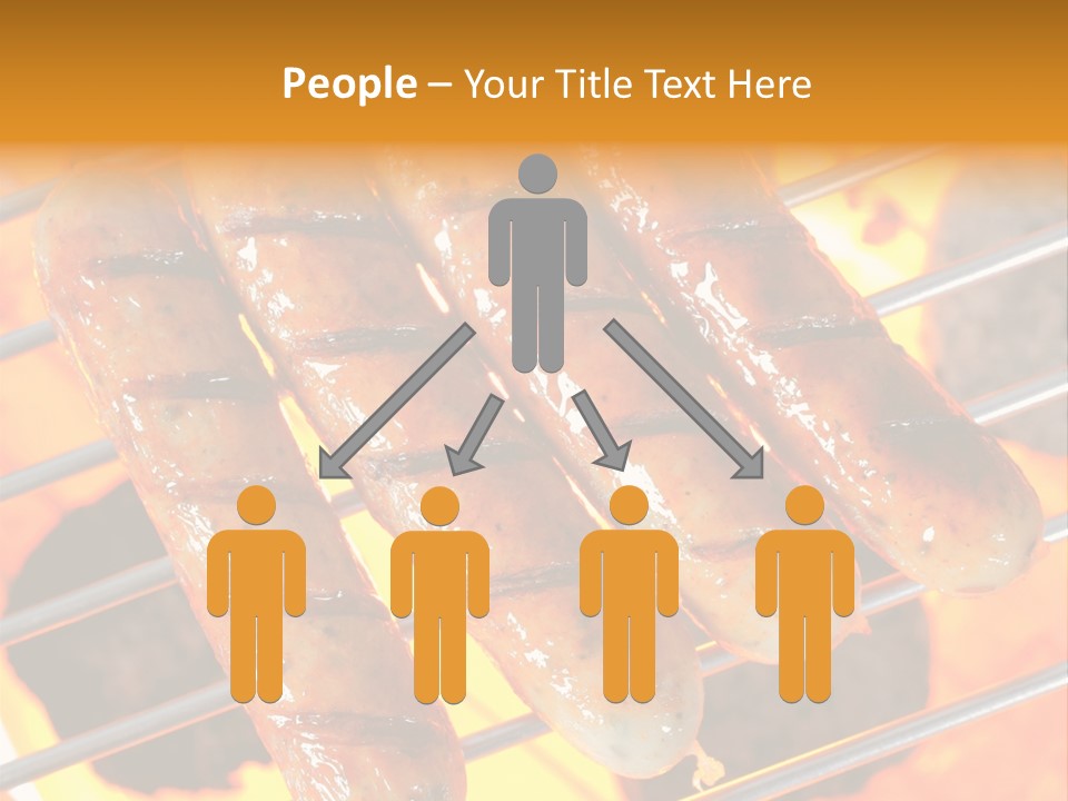 Charcoal Heat Outdoor PowerPoint Template