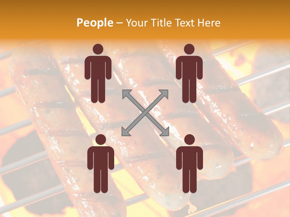 Charcoal Heat Outdoor PowerPoint Template