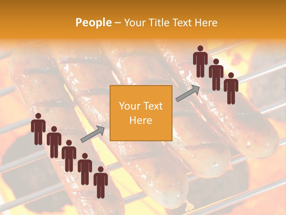 Charcoal Heat Outdoor PowerPoint Template