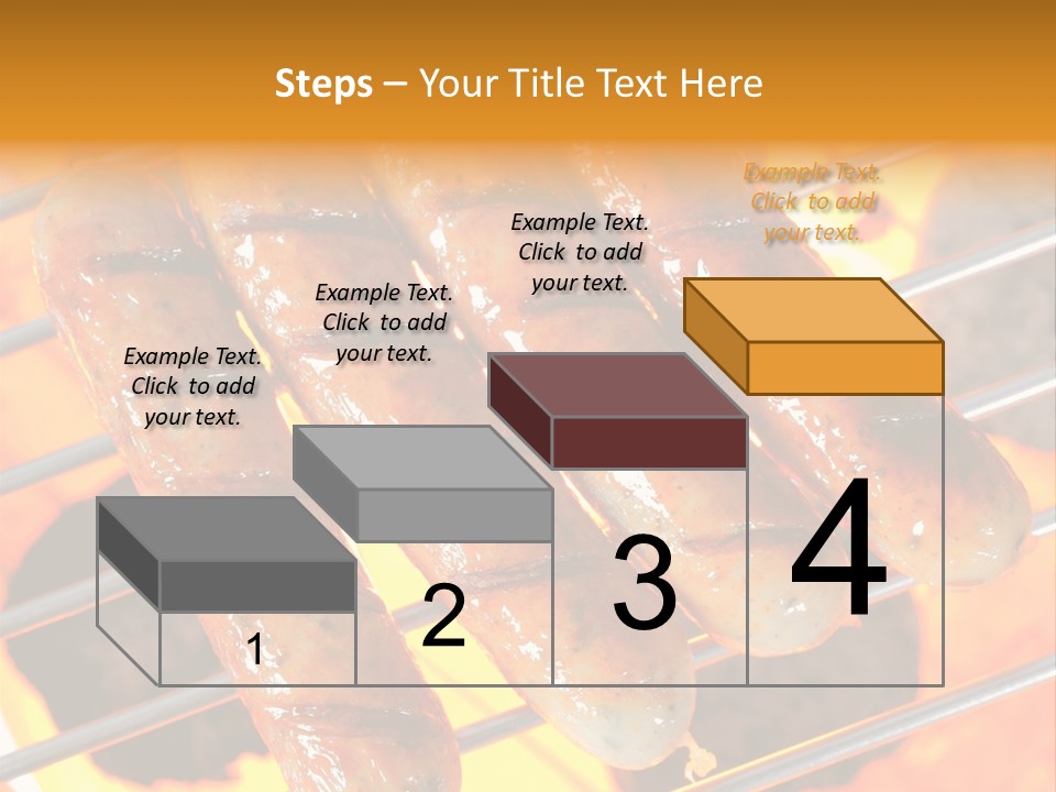 Charcoal Heat Outdoor PowerPoint Template