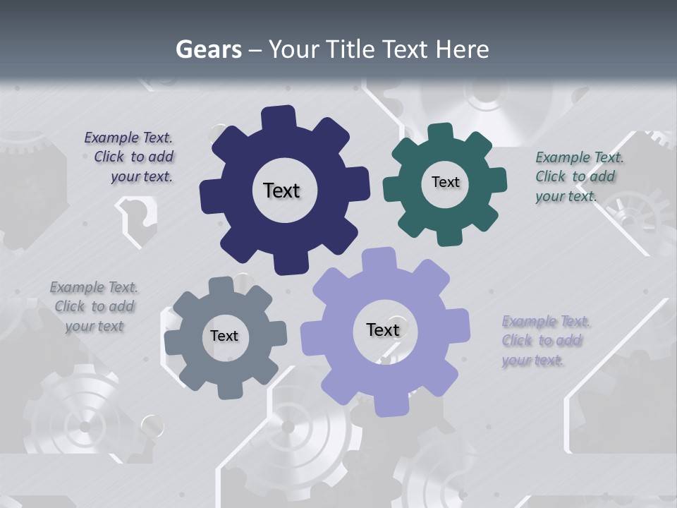 Turn Engine Watch PowerPoint Template