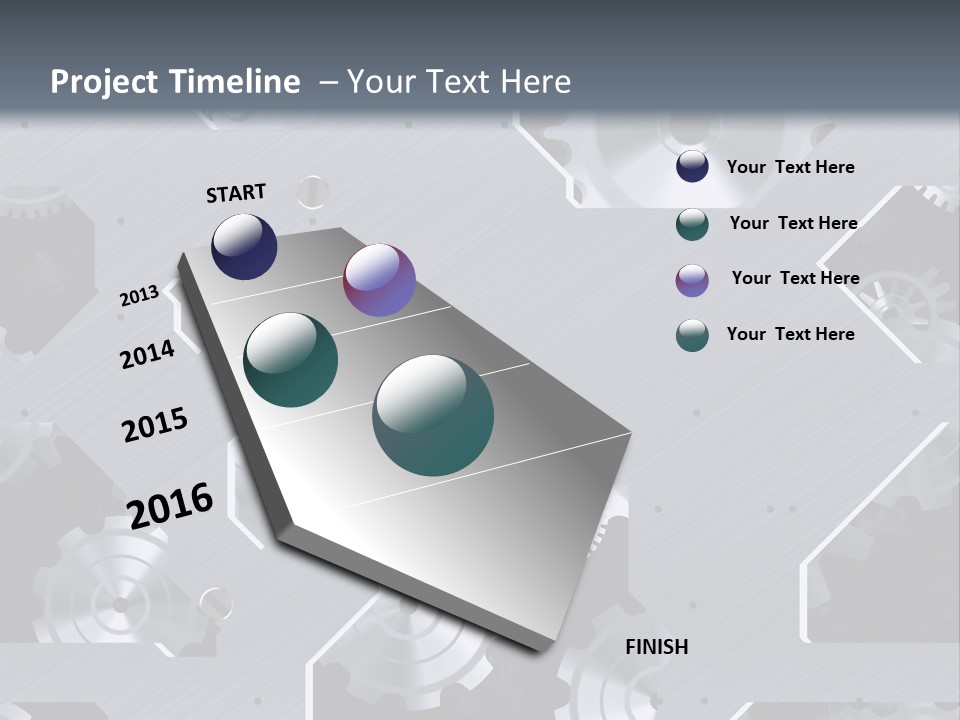 Turn Engine Watch PowerPoint Template