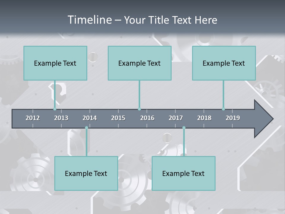 Turn Engine Watch PowerPoint Template