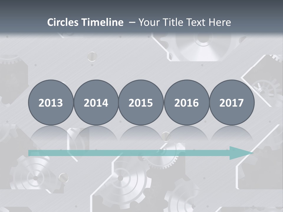 Turn Engine Watch PowerPoint Template