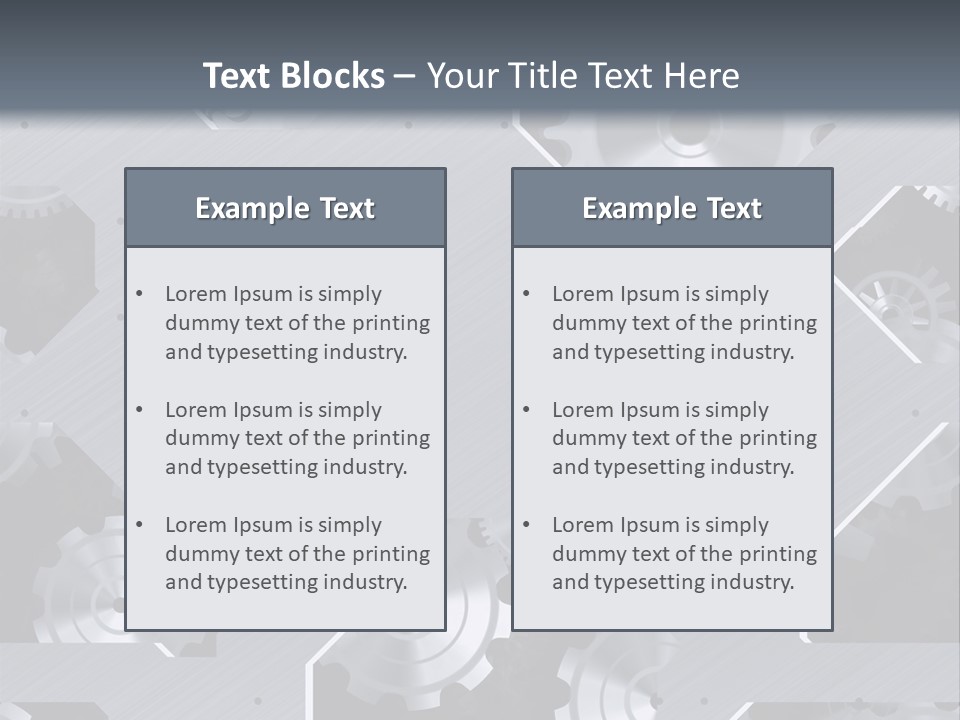 Turn Engine Watch PowerPoint Template