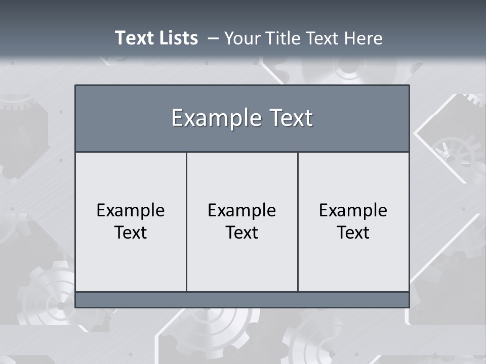 Turn Engine Watch PowerPoint Template