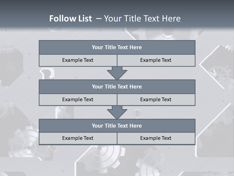 Turn Engine Watch PowerPoint Template