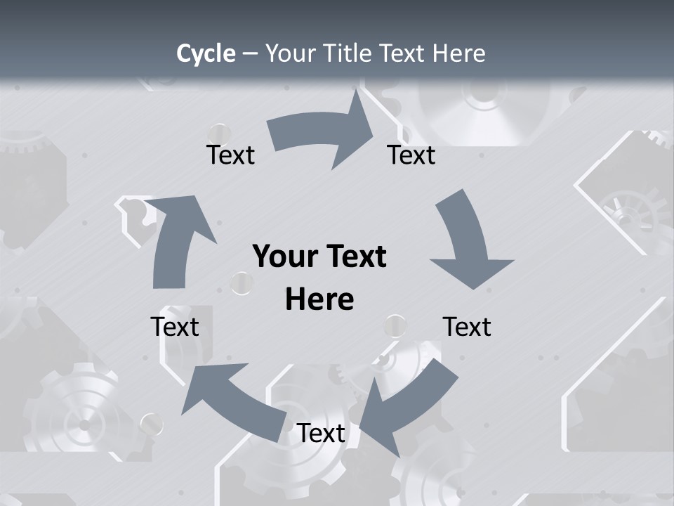 Turn Engine Watch PowerPoint Template