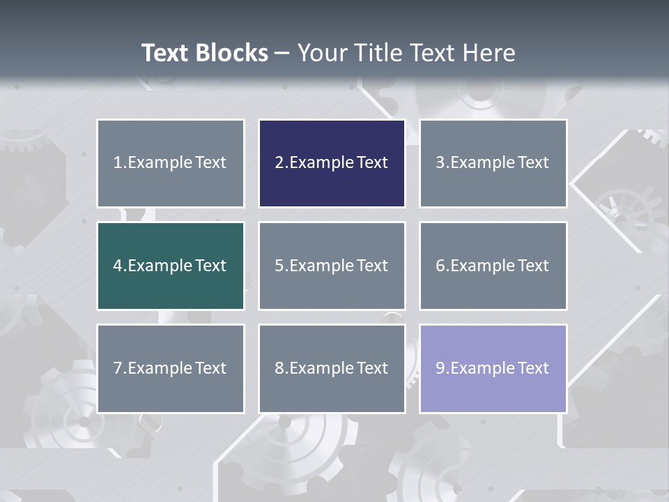 Turn Engine Watch PowerPoint Template