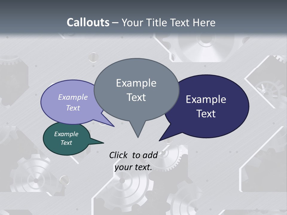 Turn Engine Watch PowerPoint Template