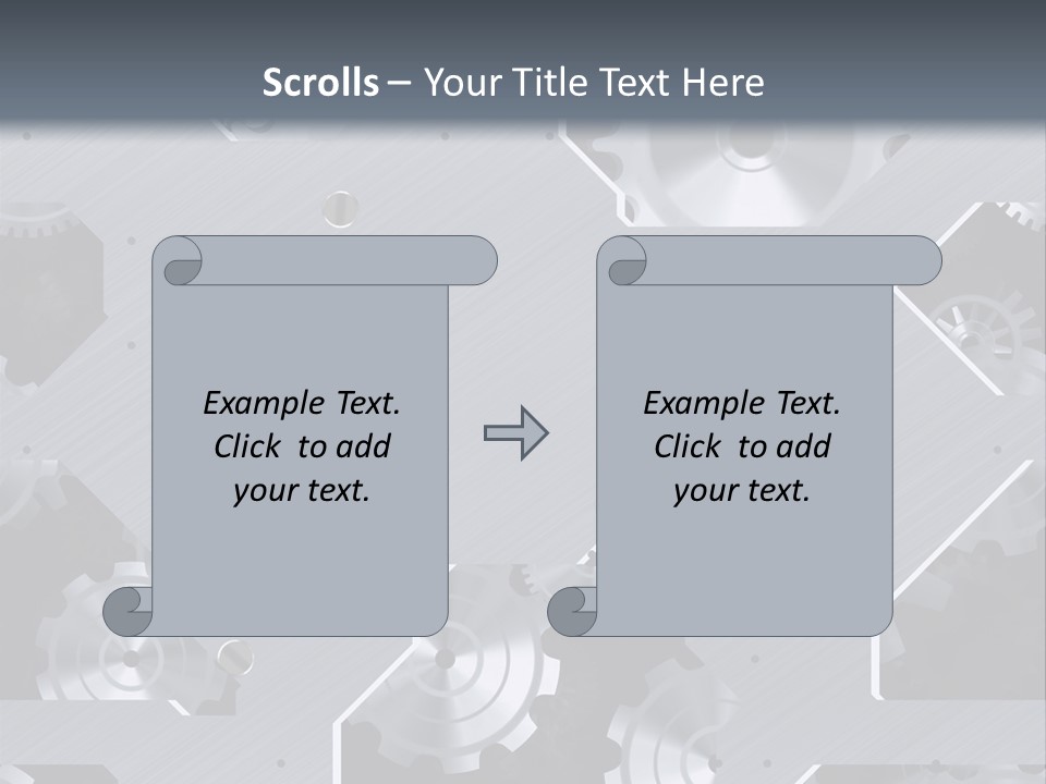 Turn Engine Watch PowerPoint Template