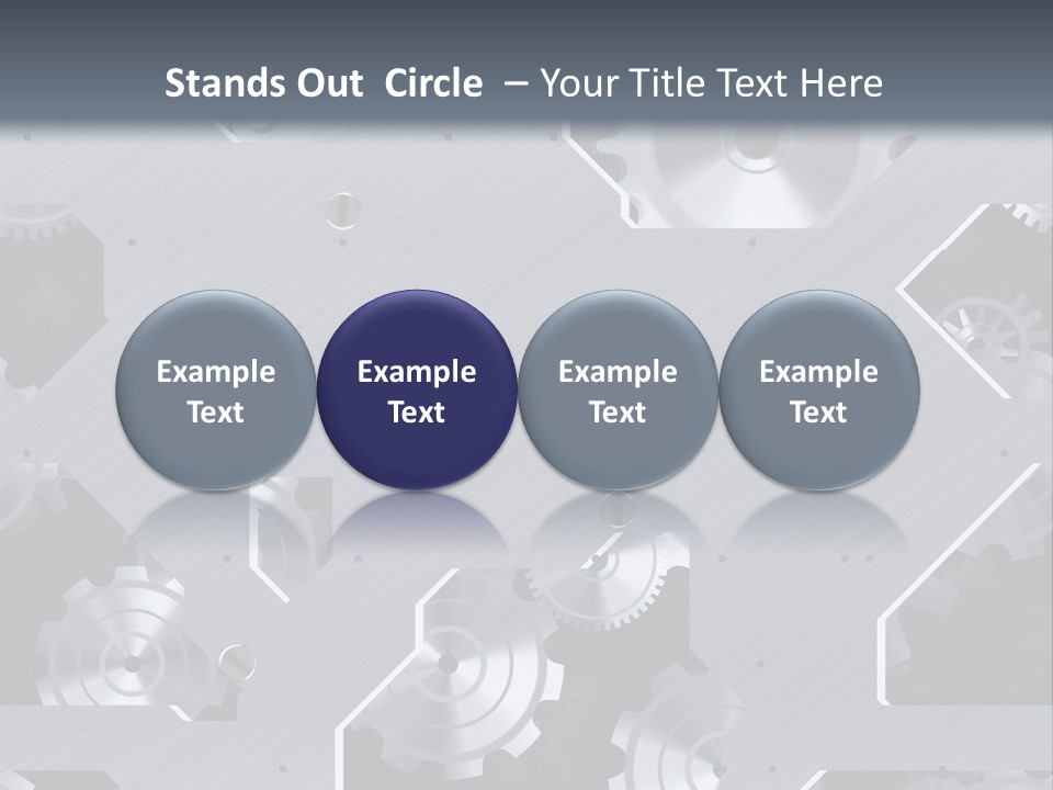 Turn Engine Watch PowerPoint Template