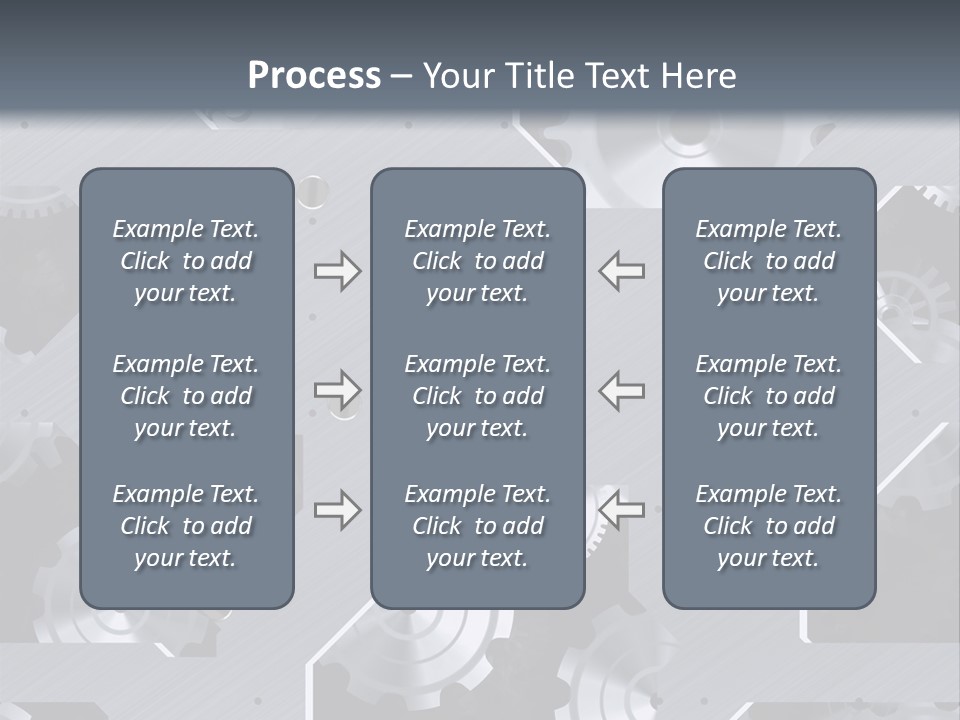 Turn Engine Watch PowerPoint Template