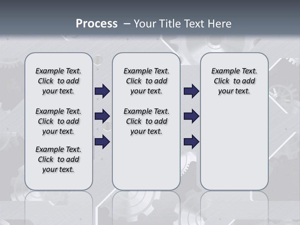 Turn Engine Watch PowerPoint Template