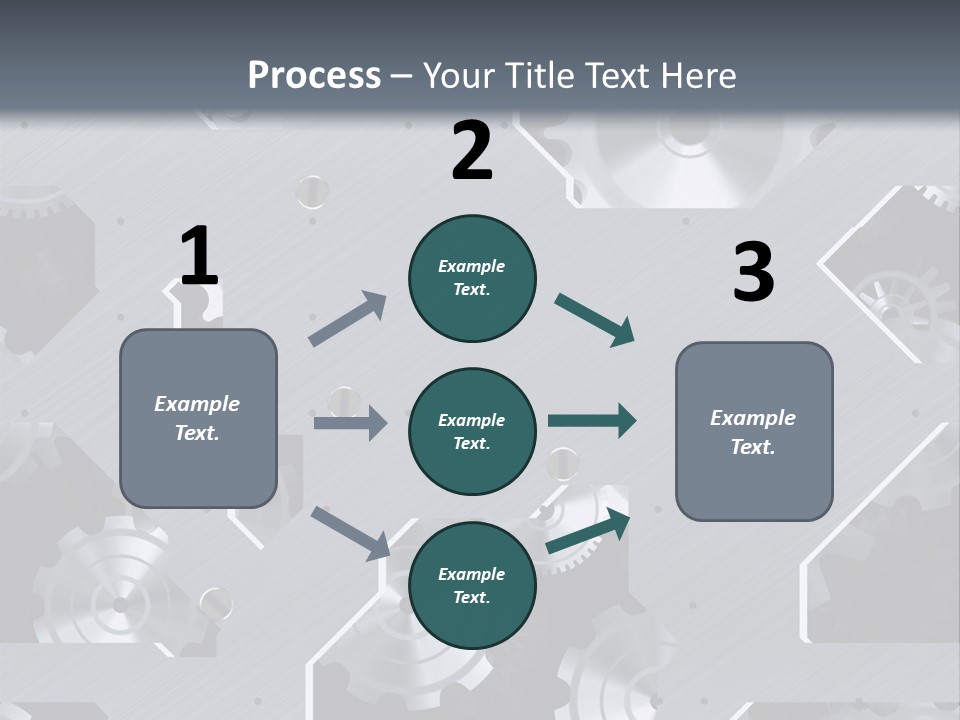 Turn Engine Watch PowerPoint Template