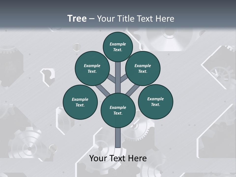 Turn Engine Watch PowerPoint Template