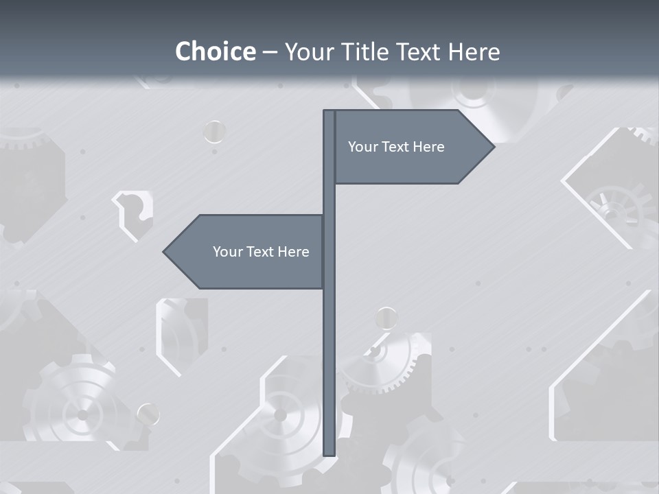 Turn Engine Watch PowerPoint Template