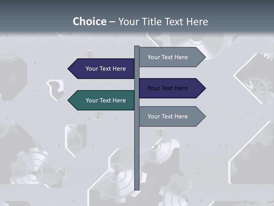 Turn Engine Watch PowerPoint Template