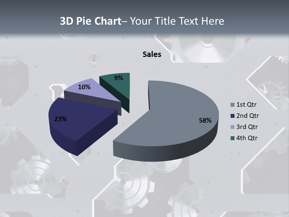 Turn Engine Watch PowerPoint Template