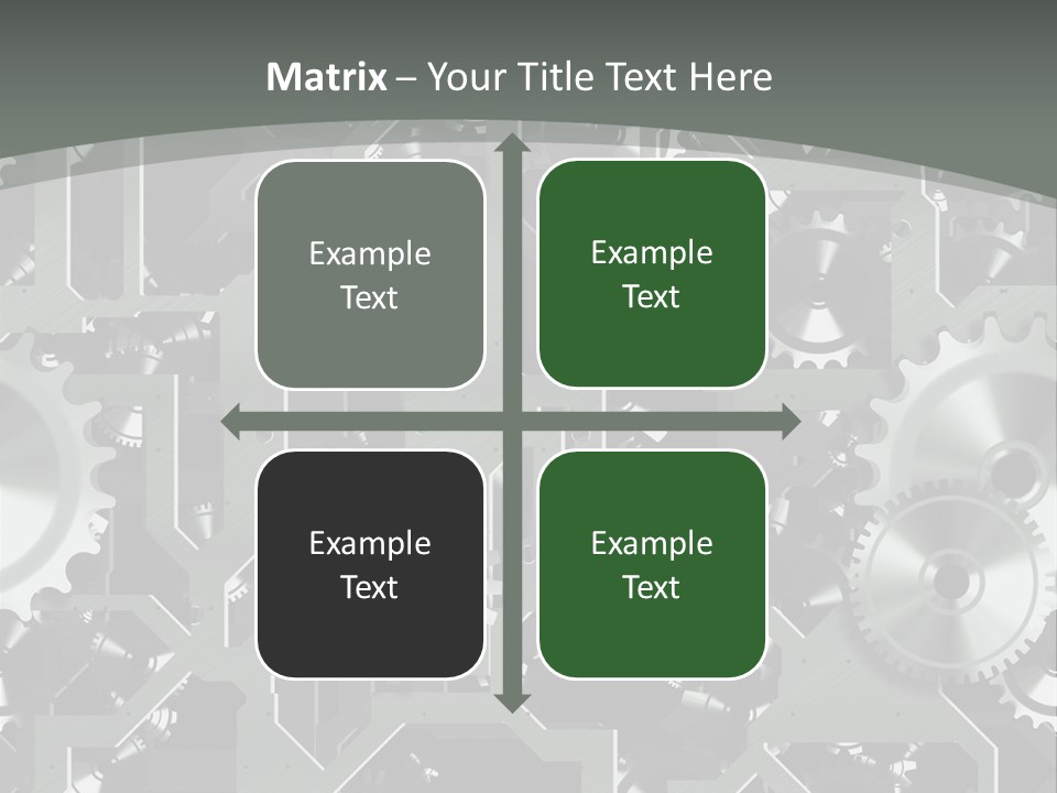 Machine Business Retro PowerPoint Template