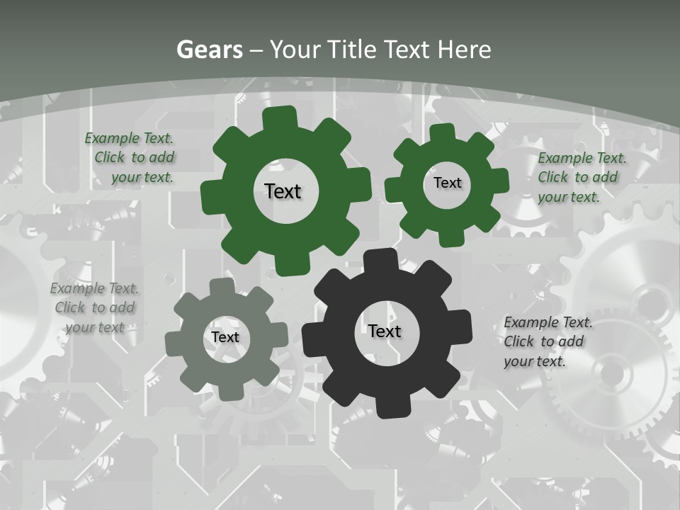 Machine Business Retro PowerPoint Template