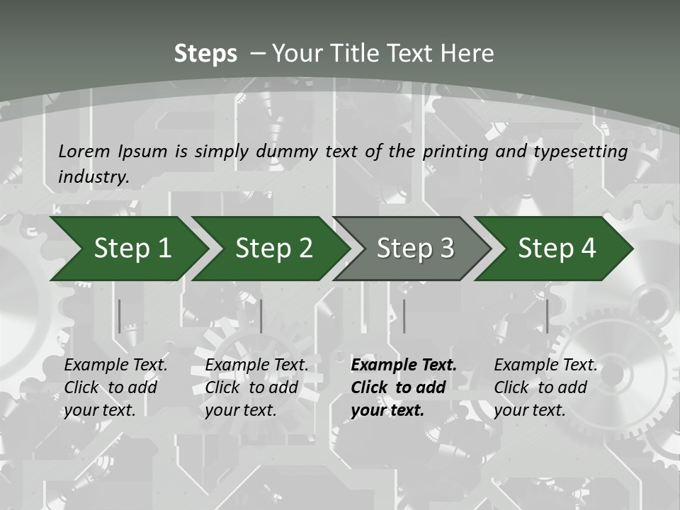 Machine Business Retro PowerPoint Template