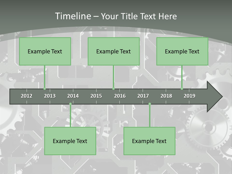 Machine Business Retro PowerPoint Template