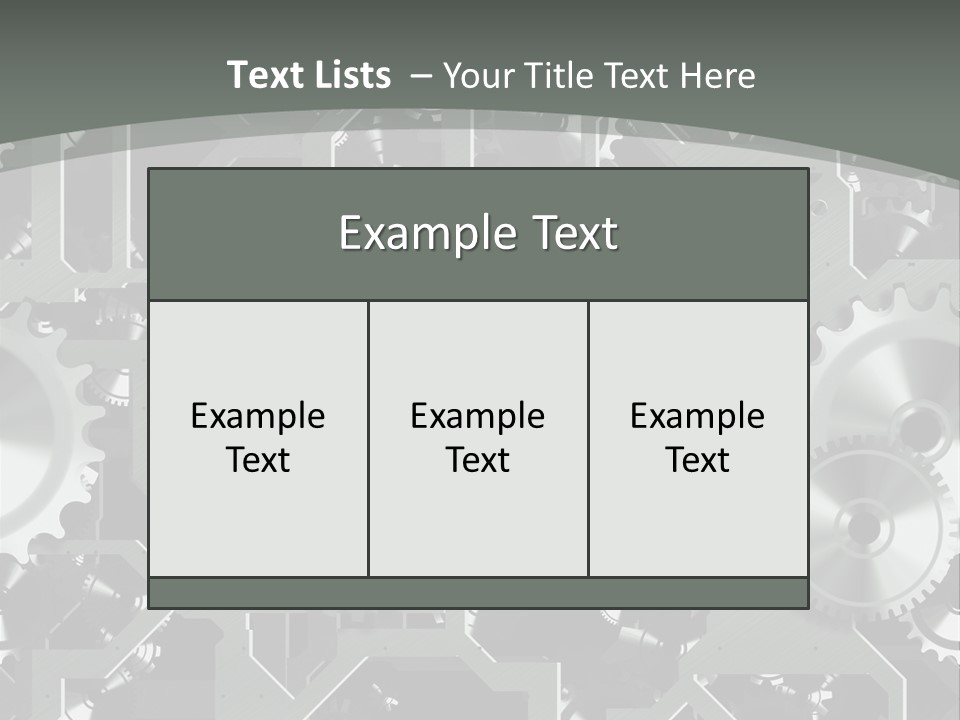 Machine Business Retro PowerPoint Template