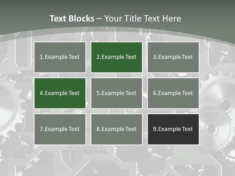 Machine Business Retro PowerPoint Template