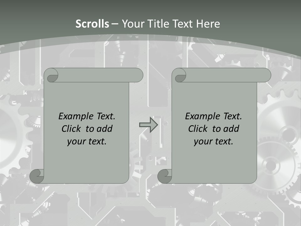 Machine Business Retro PowerPoint Template