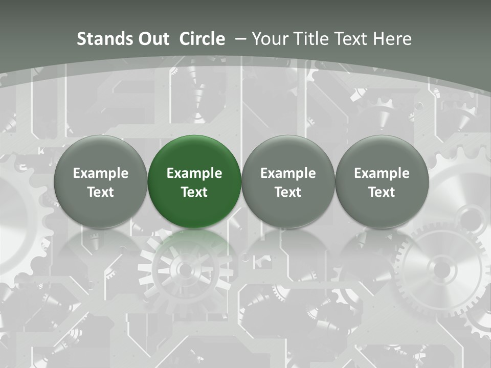 Machine Business Retro PowerPoint Template