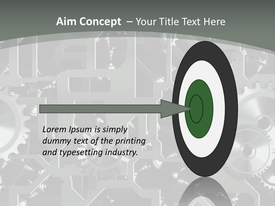 Machine Business Retro PowerPoint Template