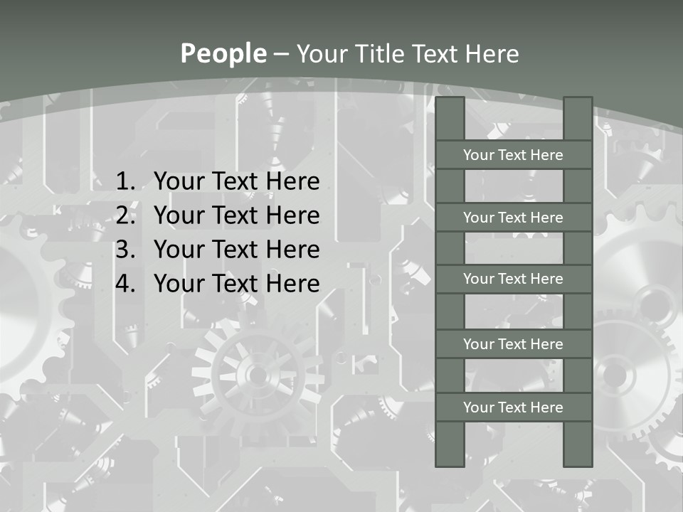 Machine Business Retro PowerPoint Template