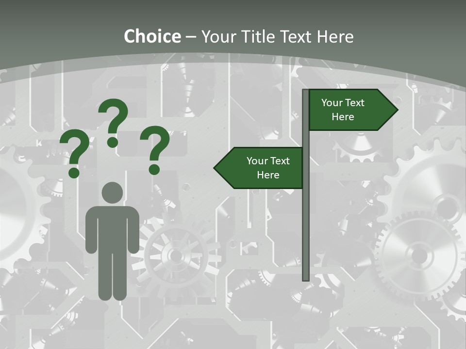 Machine Business Retro PowerPoint Template