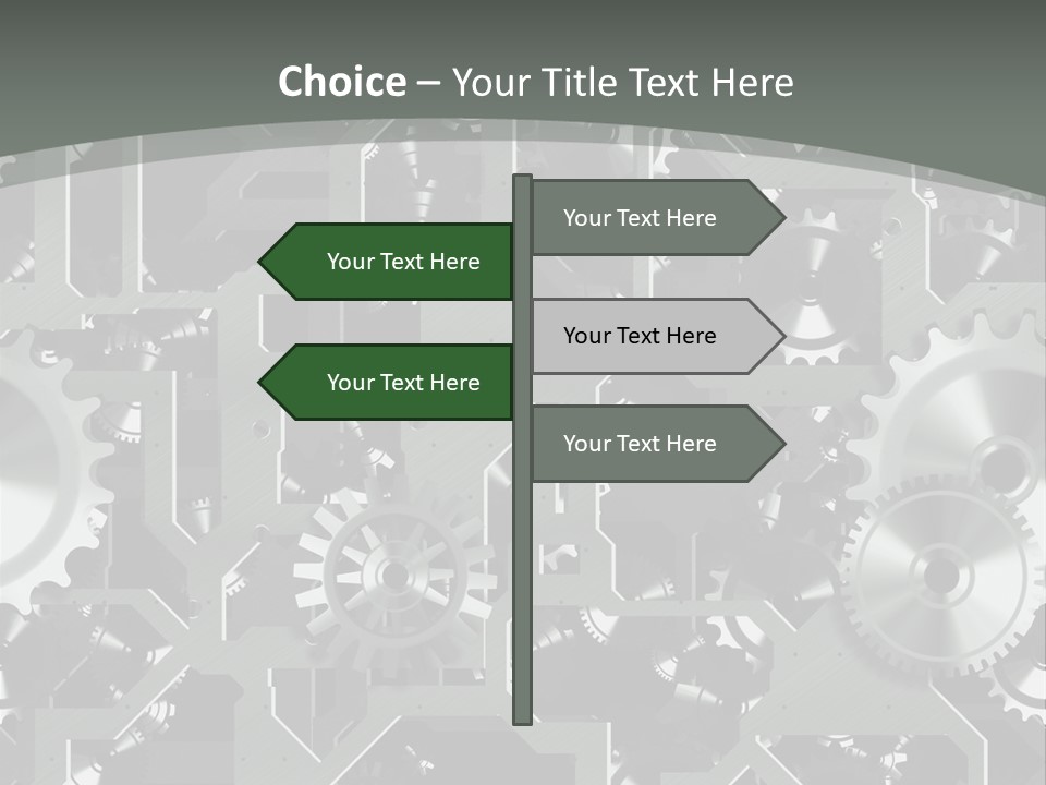 Machine Business Retro PowerPoint Template