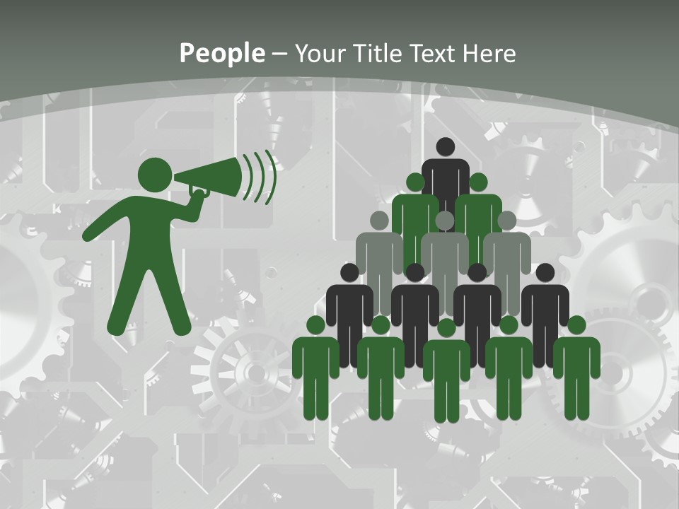 Machine Business Retro PowerPoint Template