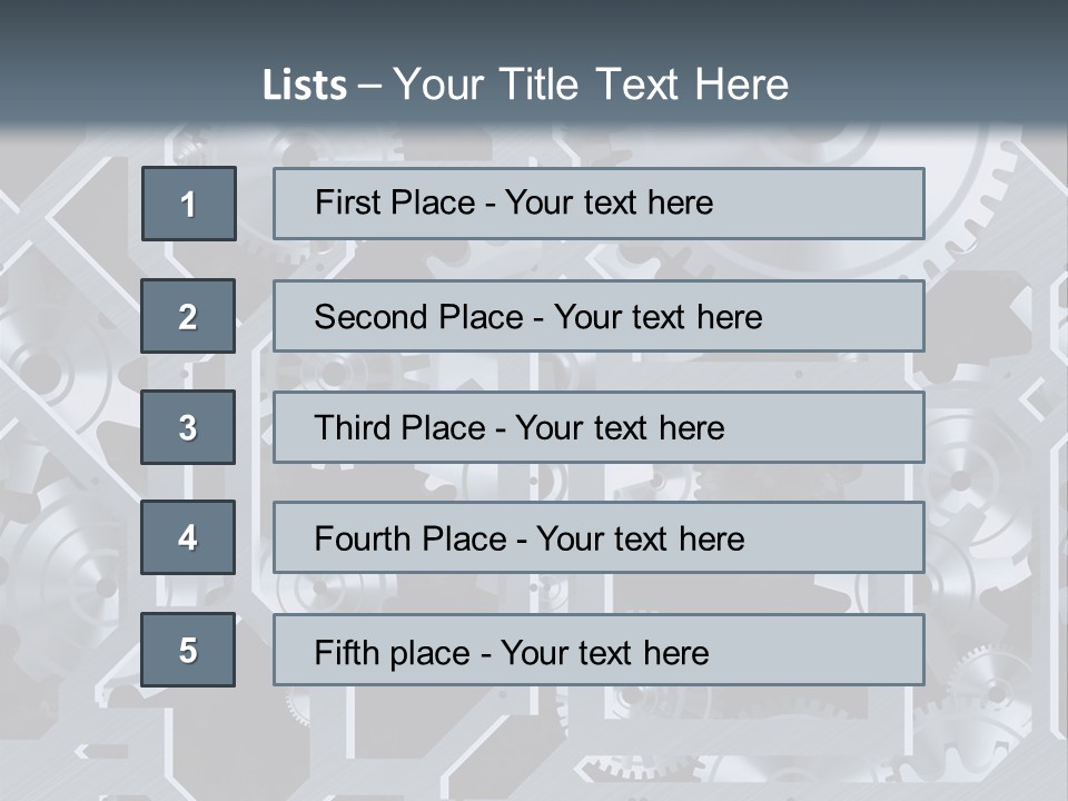 Wallpaper Chain Seamless PowerPoint Template
