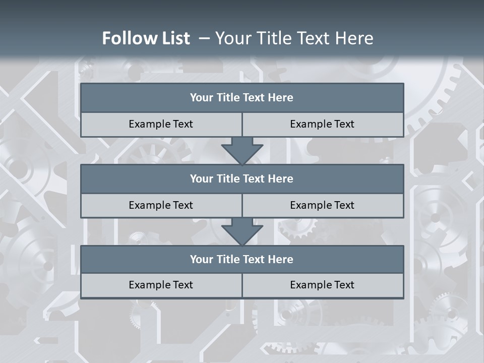 Wallpaper Chain Seamless PowerPoint Template