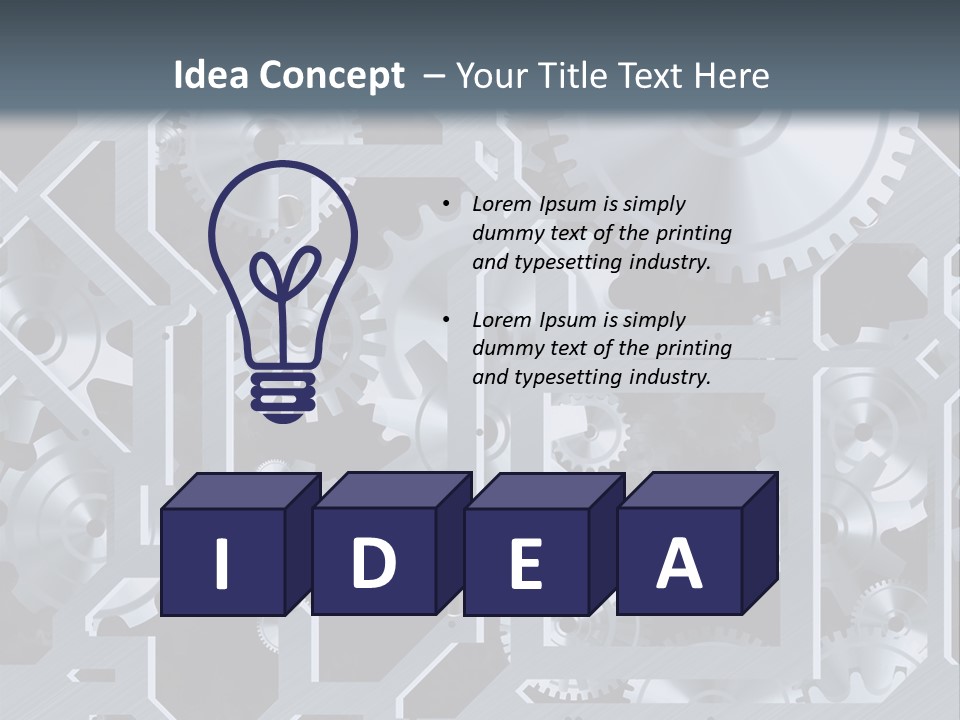 Wallpaper Chain Seamless PowerPoint Template