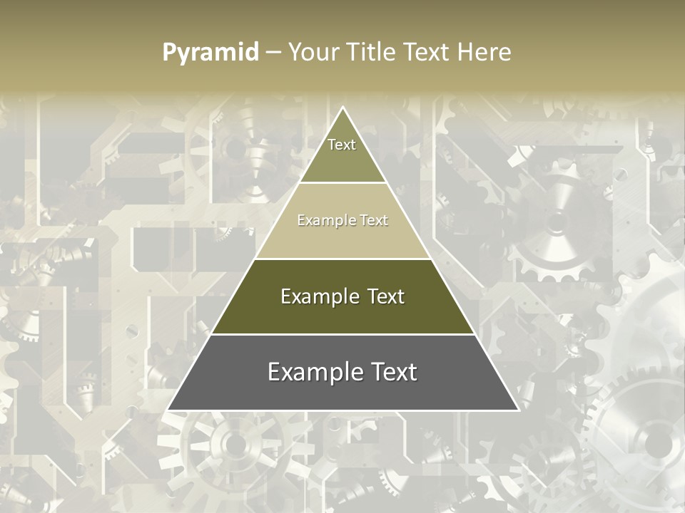 Clock Business Textured PowerPoint Template