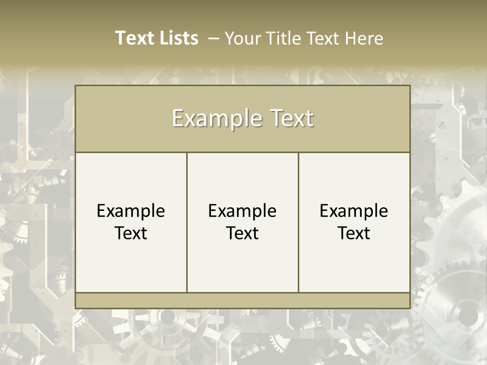 Clock Business Textured PowerPoint Template